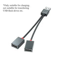 3 Out USB HUB Car Splitter Cable Multifunction Adapter Cord Charging