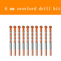 Glass Metal Tile Drill Bit 6- Multifunctional Triangle Diamond Zpaxo 1PC 6mm