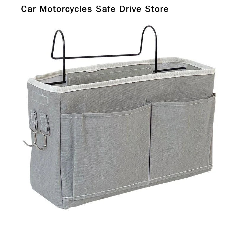 Storage Basket Hanging Rack Bed Remote Control Bookshelf Dormitory