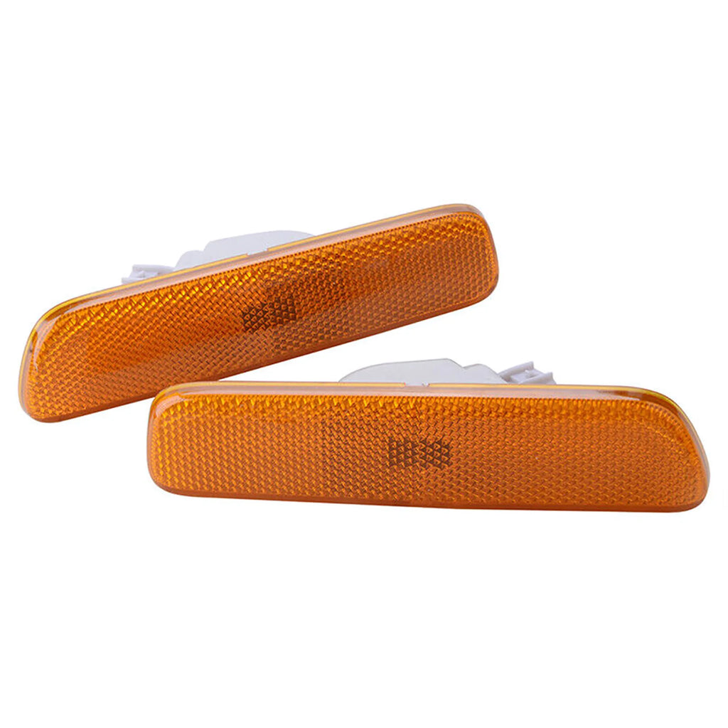 1 Pair Vehicle Rear Bumper Side Marker Light Reflector Left Right
