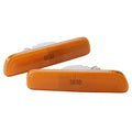1 Pair Vehicle Rear Bumper Side Marker Light Reflector Left Right