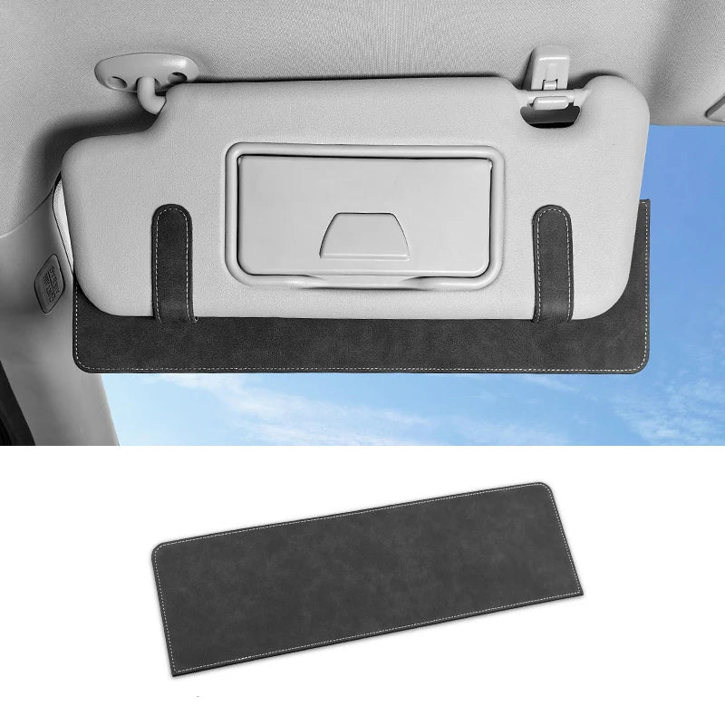 Universal Car Sun Visor Sunshine Occlusion Extension Anti Glare Eye Zpaxo Dark gray
