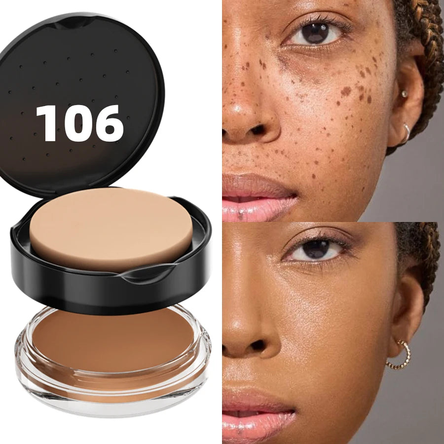 9-Color Coverage Foundation Concealer Cover Anti Dark Circle Freckle Zpaxo 106