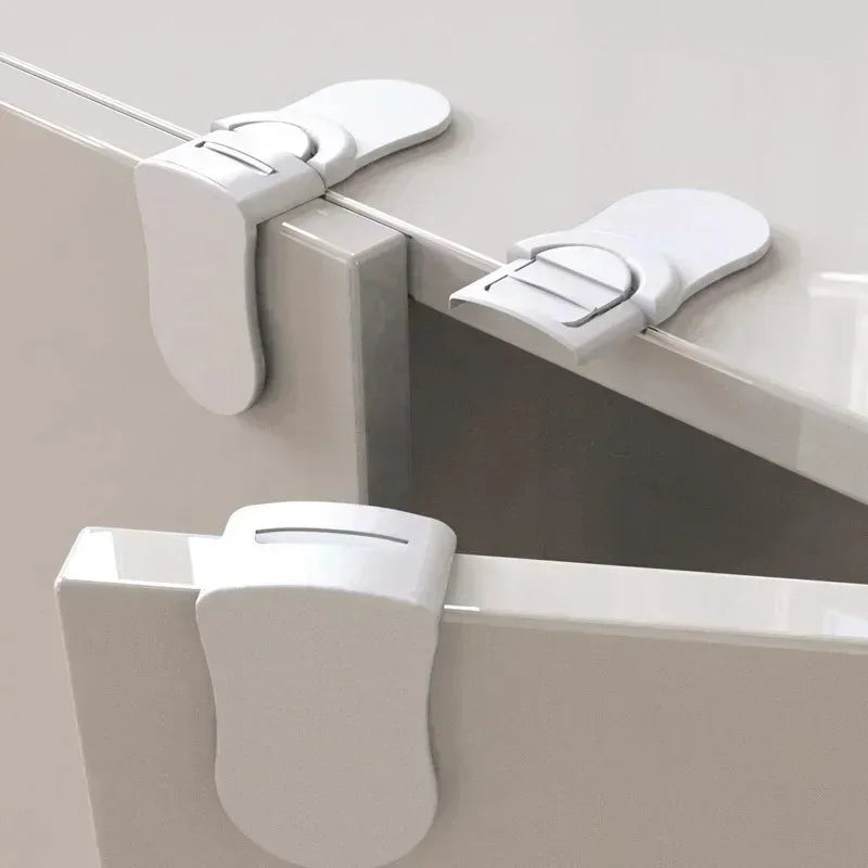 Baby Safety Drawer & Cabinet Lock – Anti-Pinch Child Lock Baby Cabinet Lock Zpaxo