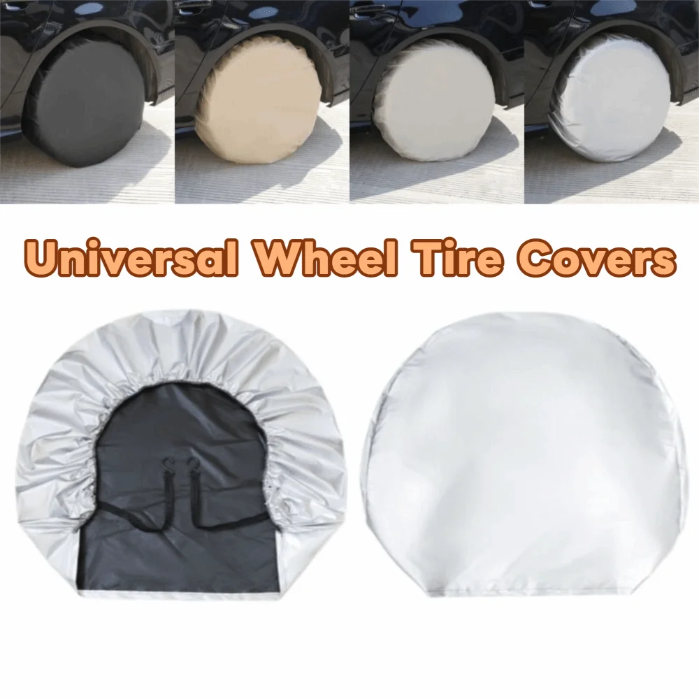 Waterproof Universal Wheel Tire Covers UV Sun Protector Full Wrapped Zpaxo