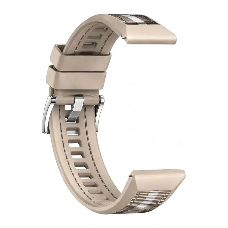 652F Comfortable Silicone Woven Watch Band Easy On for Watch GT6 46mm Smartwatch 22mm Width Compatible Zpaxo