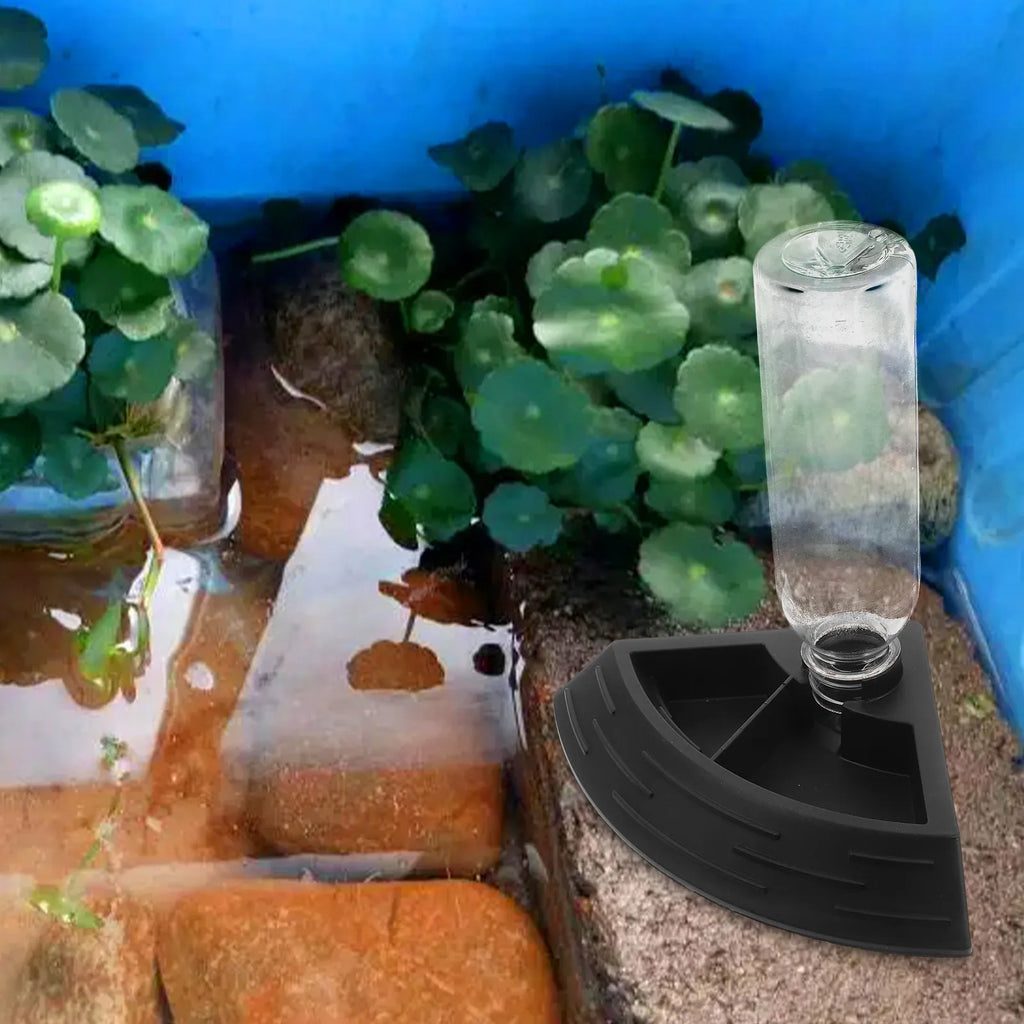 Automatic Reptile Water Bowl Spillproof Refillable Feeder Tortoise