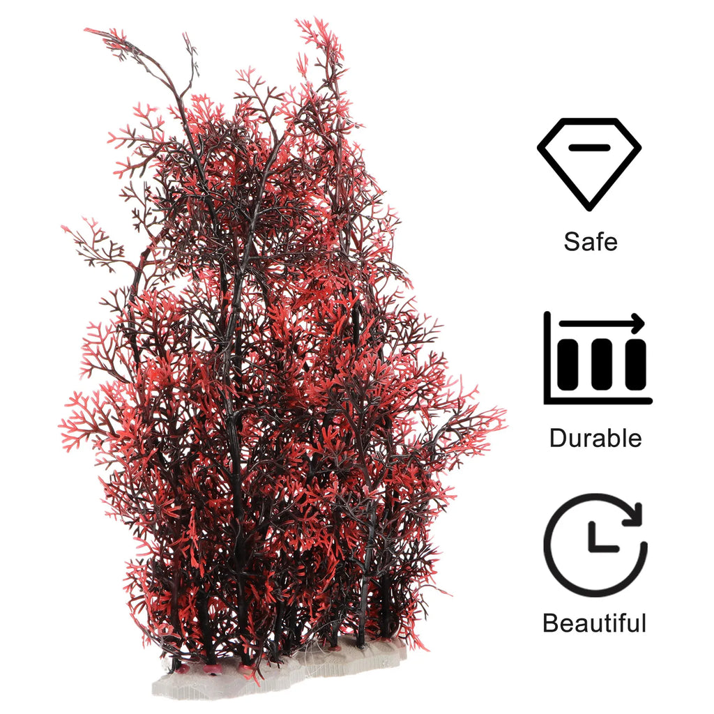 Aquarium Plastic Plants Artificial Seaweed Simulation Water Fish Tank