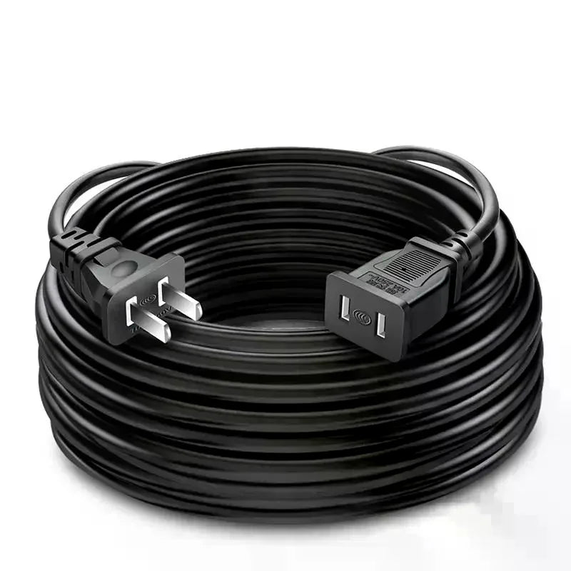 2M 5M 10M US Plug AC Power Connector Cable TV Laptop Supply Wire Zpaxo