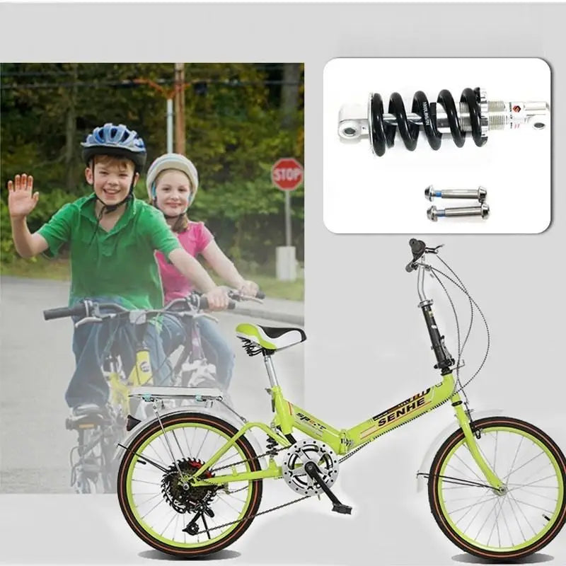 Back MTB Bicycle Suspension Shock Absorber Spring Electric Bikes DIY Zpaxo