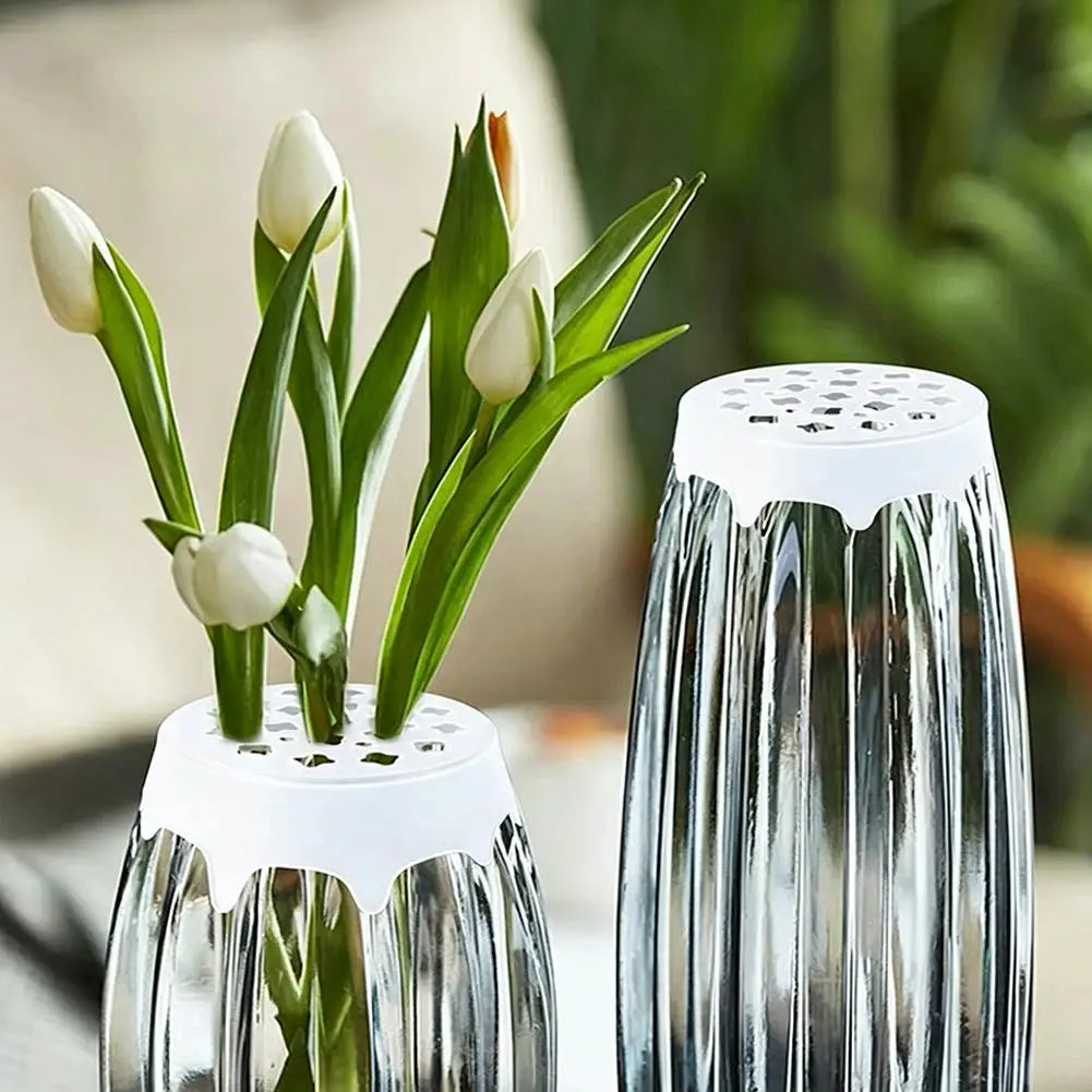 Silicone Flower Arrangement Grid Holder | Ikebana Stem Arranger Floral Arrangement Tool Zpaxo