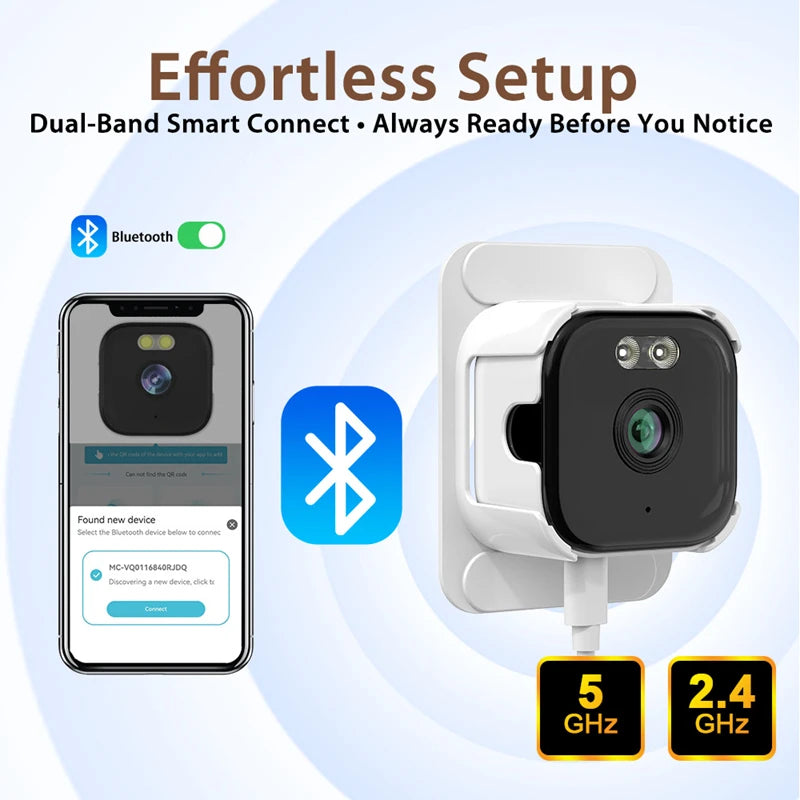 Wifi Camera Safety Monitor Mini 1080P HD Camcorders Indoors Night