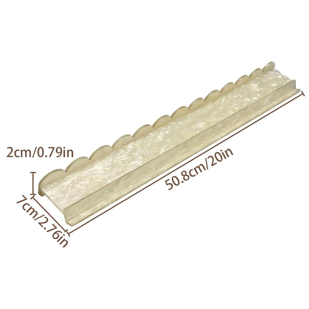 Mahjong Tile Racks And Pushers Acrylic Scalloped Magnetic Mah Jongg Pushers For Women Men Retirees Beginners Home Game Night Zpaxo