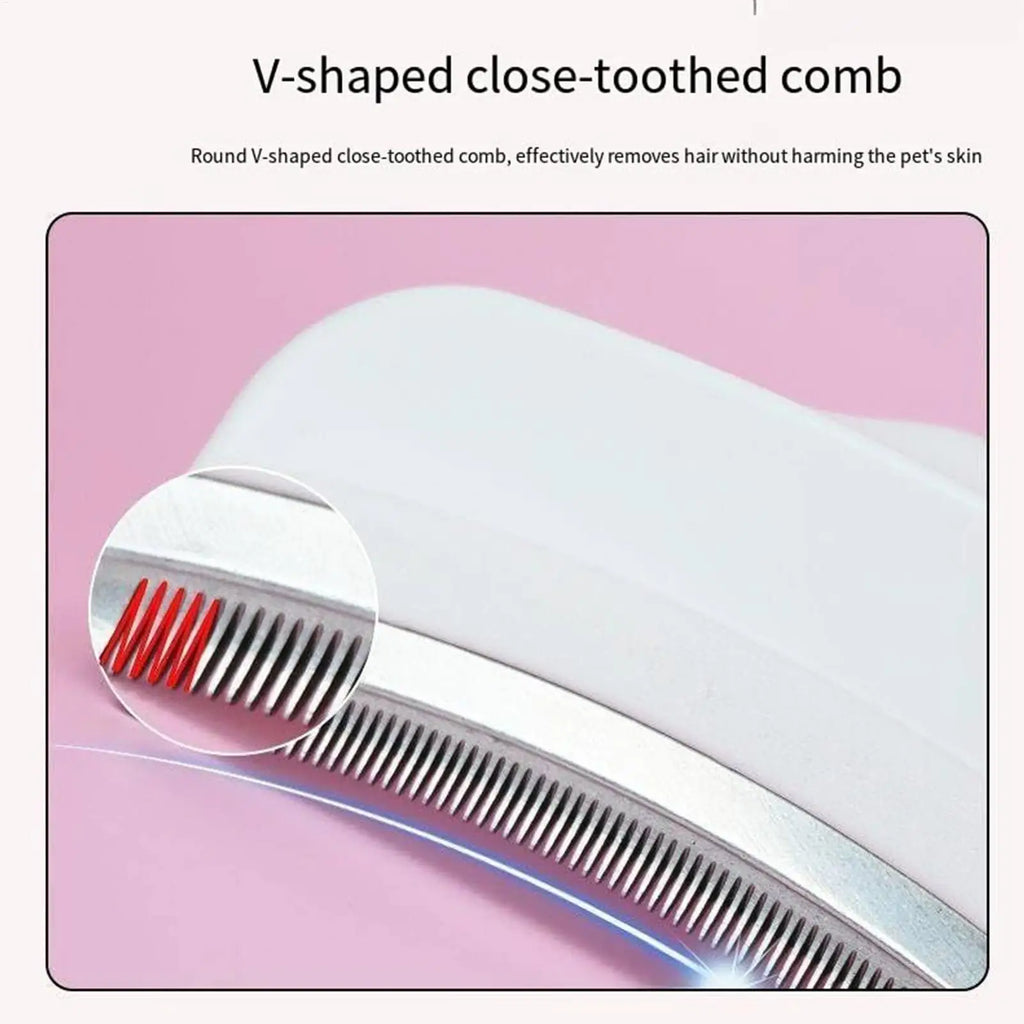 Pet Grooming Brush Cat Comb Self Cleaning Hair Remover Grooming Tool for Dog and Cats De-Matting Comb Cleaning Pets Supplies Zpaxo