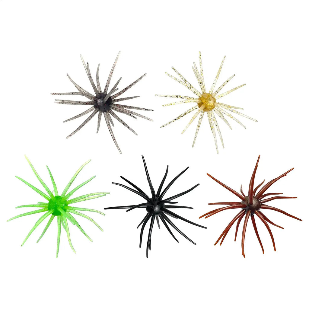 Fishing Lures Realistic Beginner Friendly Soft Floating Simulation Sea Urchin Bait for Fresh Water Saltwater Lake River Sea Zpaxo
