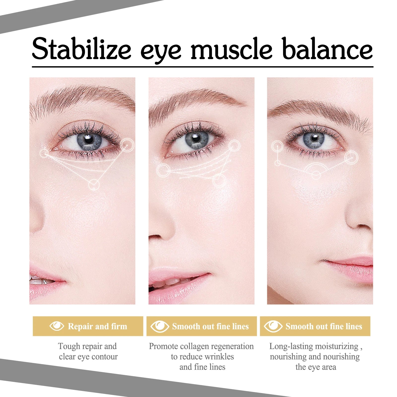 WEST MONTH Firming Eye Gel – Dark Circles & Puffiness Eye Firming Gel Zpaxo