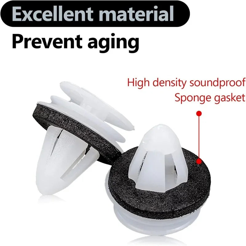 Car Door Panel Clip Trim Fixing Auto Bumper Mudguard Automotive