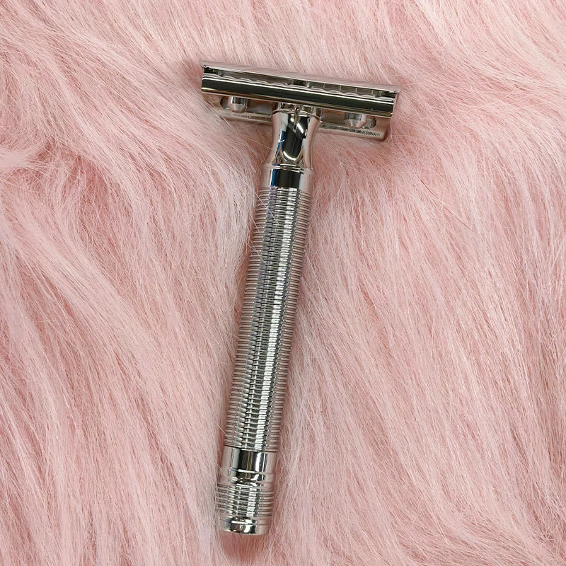 Yaqi Stainless Steel Safety Razor – 0.75mm Blade Gap Smooth Shave Safety Razor Zpaxo