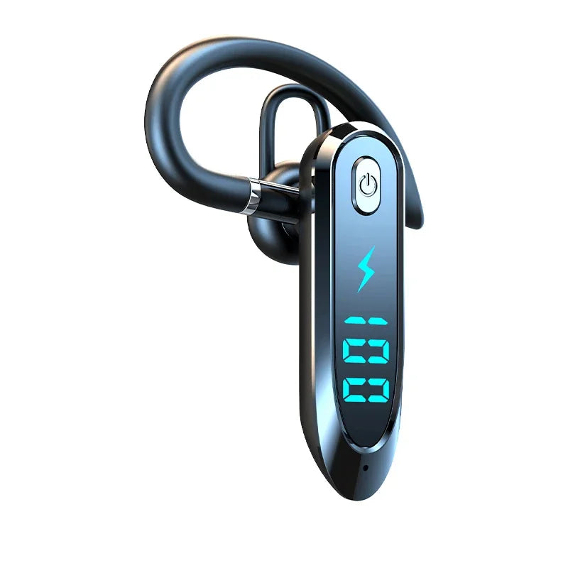Bluetooth 6 0 Earphone Ear Hook Headphone 270 Degree Rotation LED
