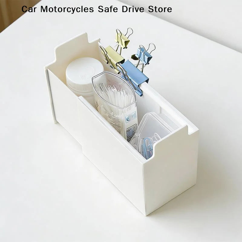 Adjustable Drawer Divider Plastic Storage Organizer Kitchen Bathroom