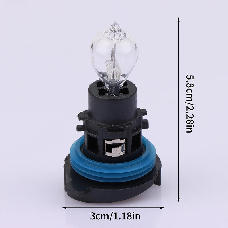 1Pcs Front Daytime Running Light Bulb With Base 6216F6 89072904 PH24W For 3008 5008 C5 12V Zpaxo