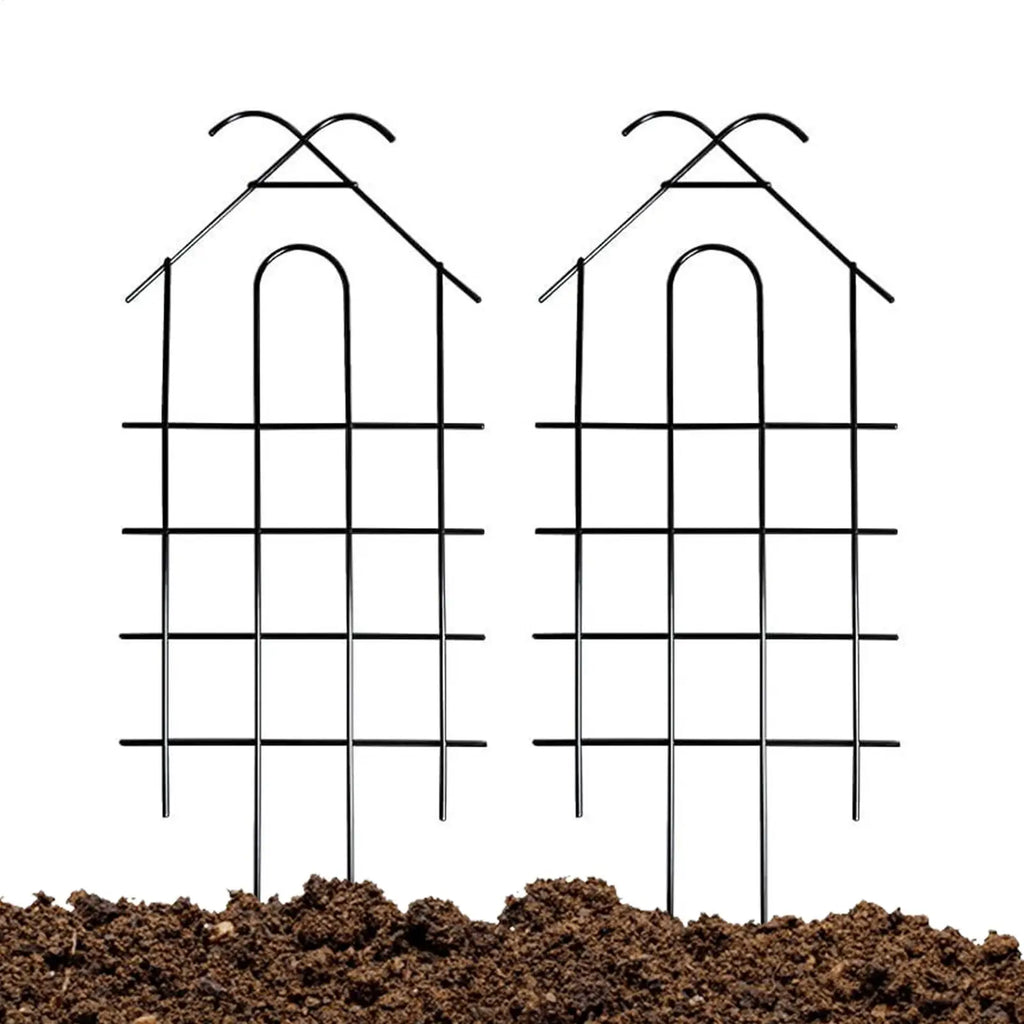 2-Pack Metal Garden Trellis for Climbing Plants & Vines Garden Trellis Zpaxo