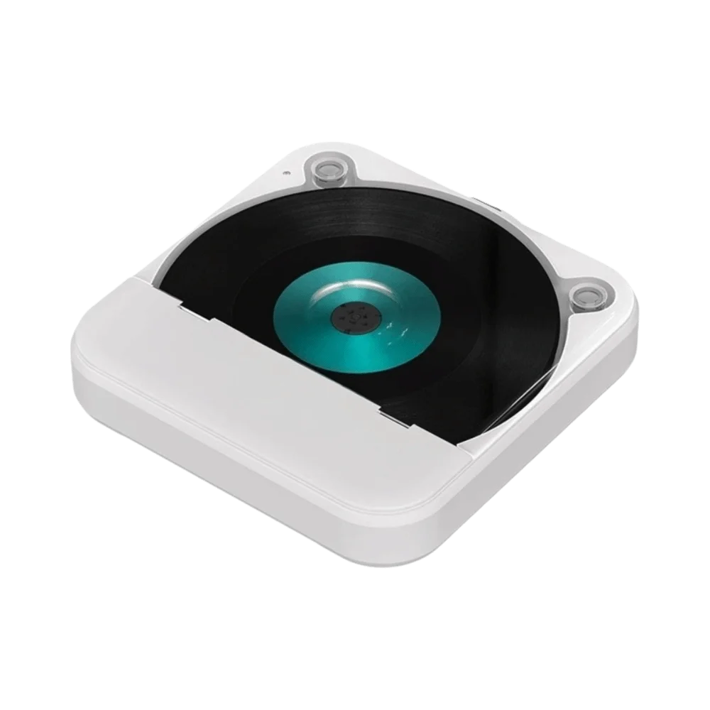 No Decoding Required Car Disc Player Universal USB Port External Zpaxo White