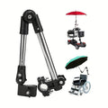 Adjustable Stainless Steel Umbrella Stand Wheelchairs Bicycles