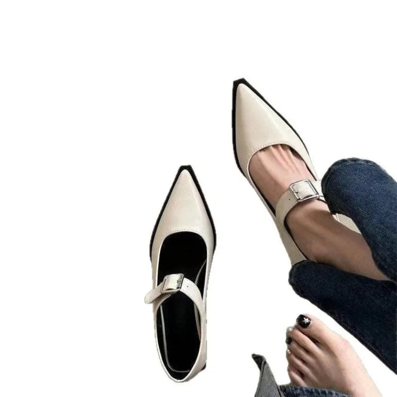 Summer Fashion Sexy Banquet Wear-resistant Comfortable Pointed Toe