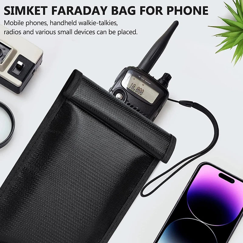 RFID Faraday Bag – Car Key Fob Signal Blocker Pouch