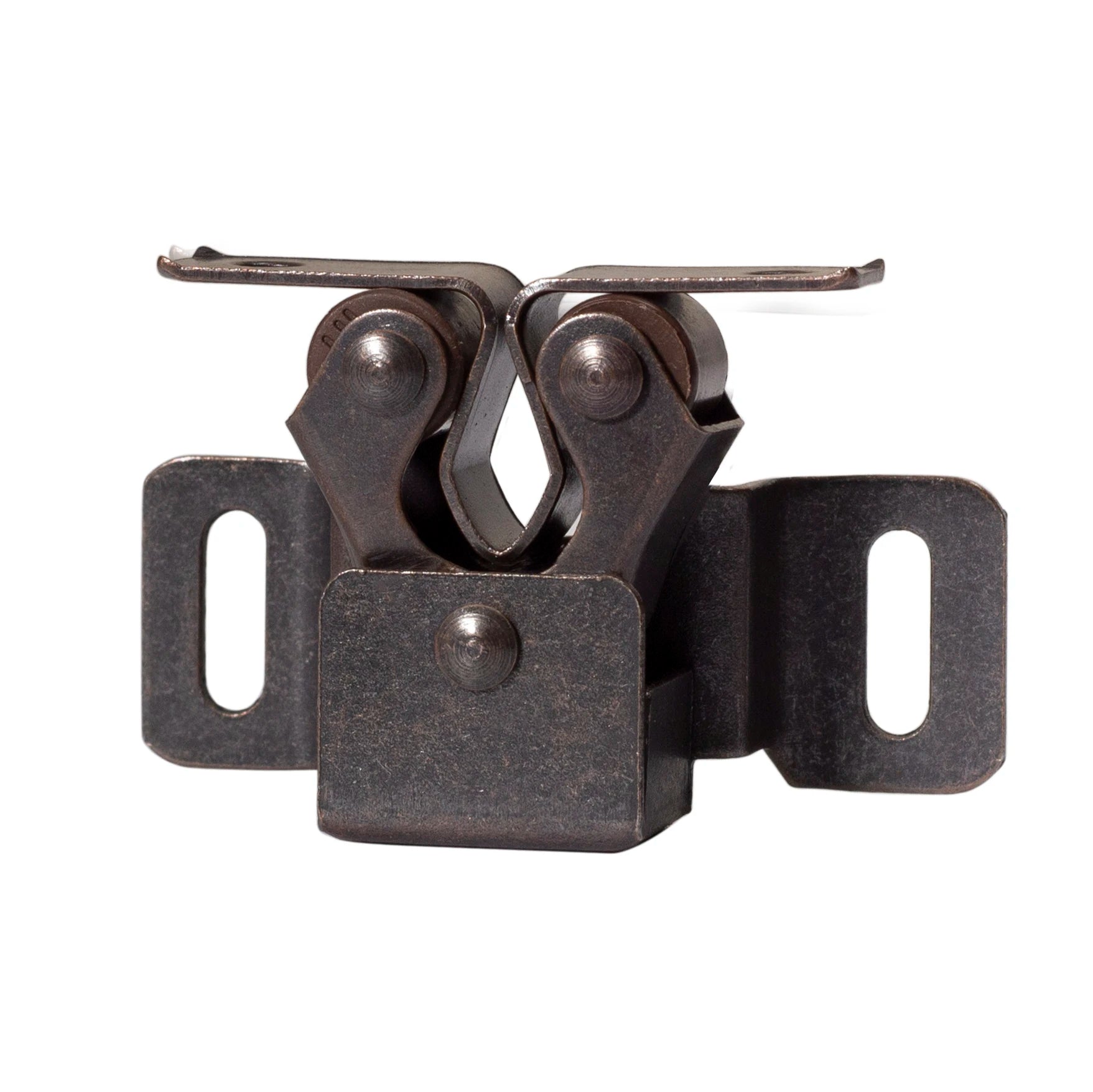 Antique Copper Furniture Door Stopper Cabinet Roller Latch Twin