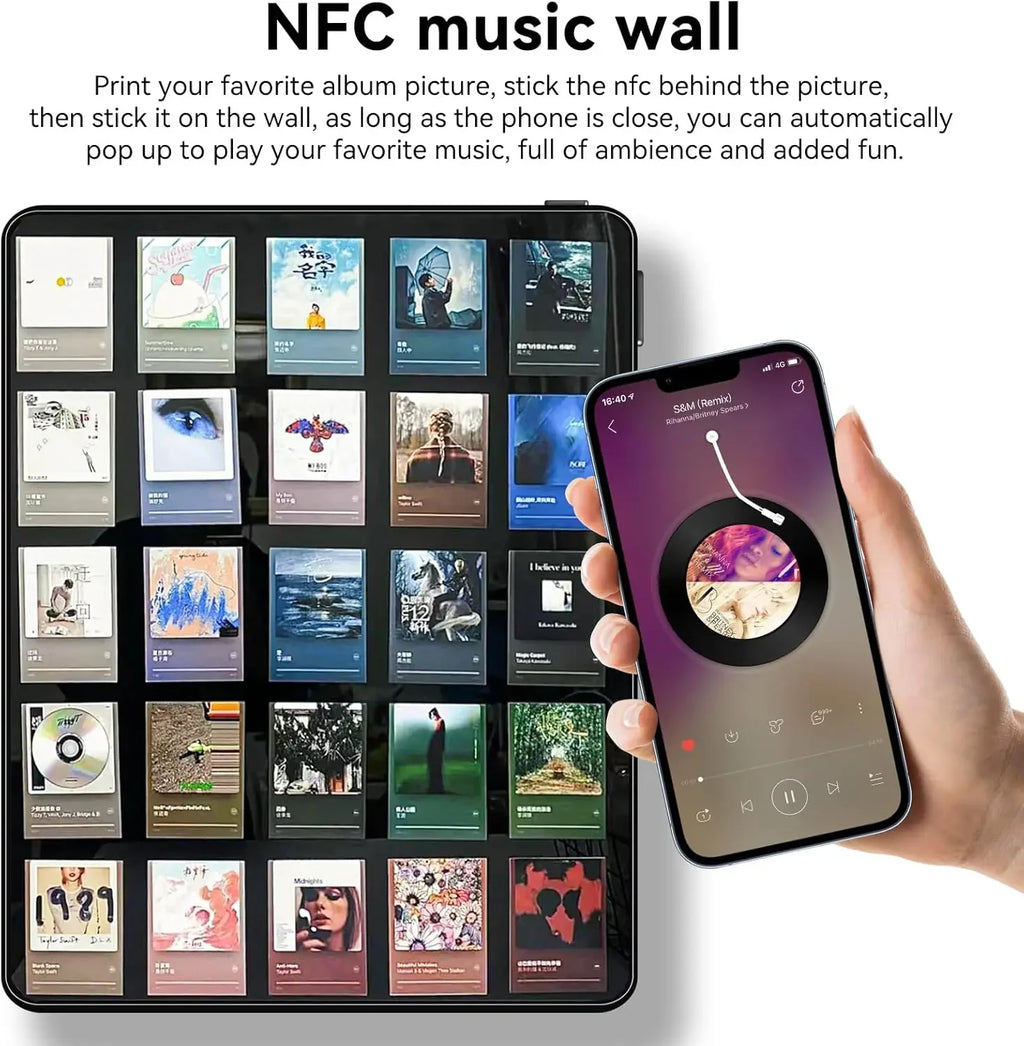 NFC Tags Ntag215 Stickers 13 56 MHZ Rewritable 215 Clear Sticker Zpaxo