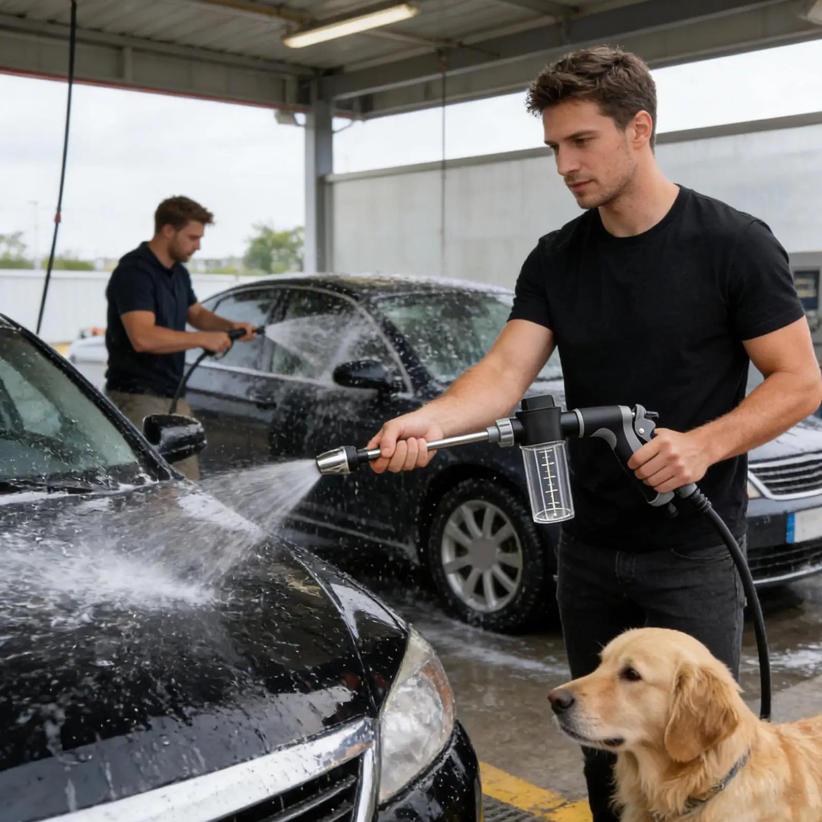 Pressure Sprinkler Water Gun Car Washers Garden Lawn Watering Hose