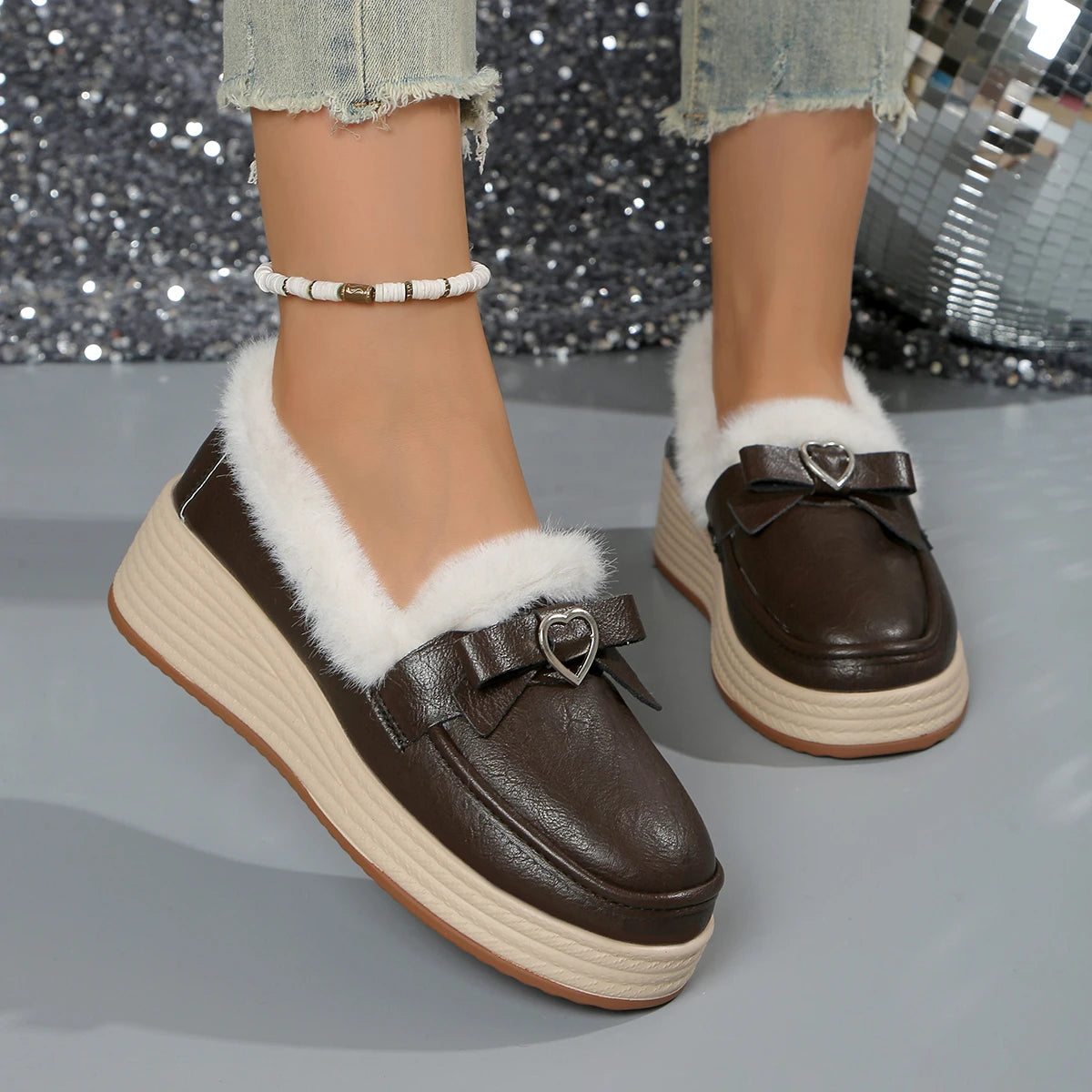 Women Snow Boots 2025 New Warm Large Size Ankle Boots Comfortable Casual Round Toe Boots Low-Top Flat Bottom Cotton Shoes Women Zpaxo