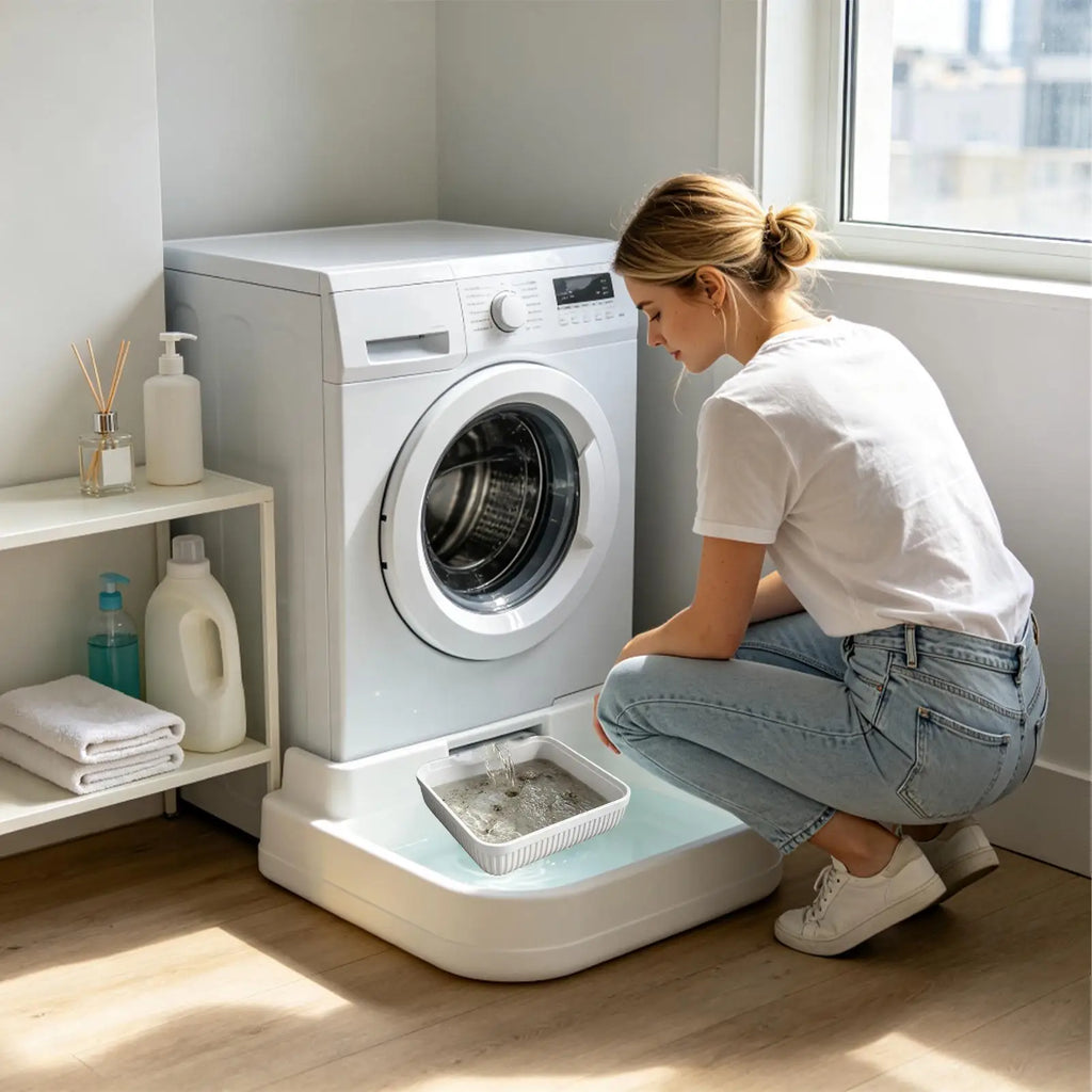 Washing Machine Drain Tray Front-mounted Universal Heavy Duty Guide