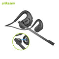 Open Ear Headphones Mic Bluetooth Headset AI Noise Cancellation