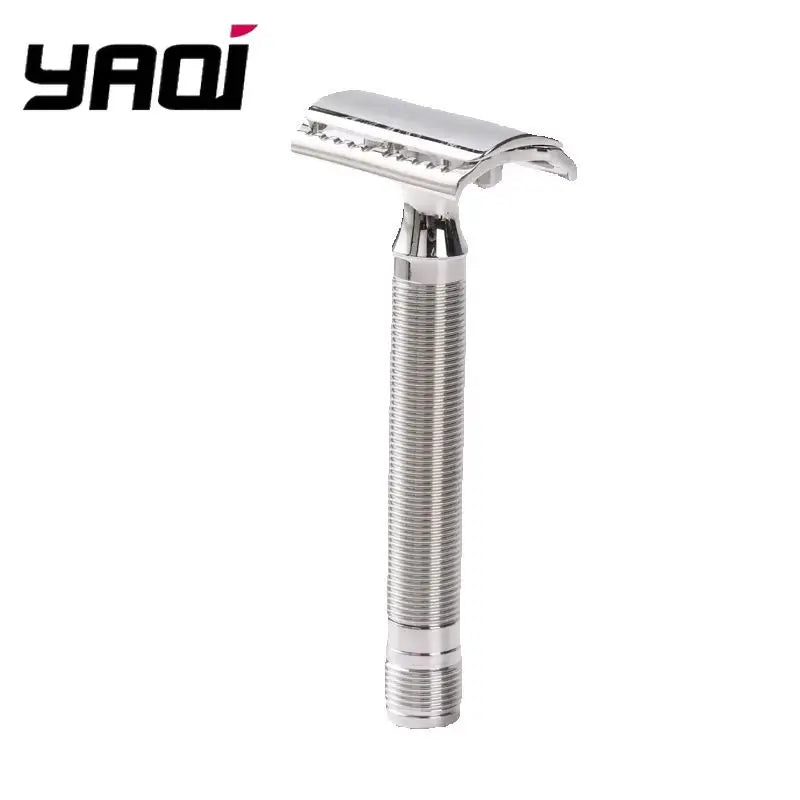 Yaqi Stainless Steel Safety Razor – 0.75mm Blade Gap Smooth Shave Safety Razor Zpaxo RAASS2474