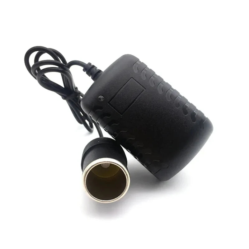 220V to 12V Cigarette Lighter Socket Adapter & Power Converter