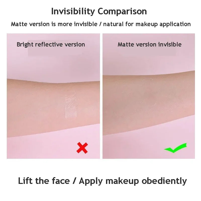 120/80/40Sheets V Lift Face Sticker Invisible Makeup Adhesive Lift Face Tape Slim Patch Breathable Sticker Lifting Tighten Chin Zpaxo