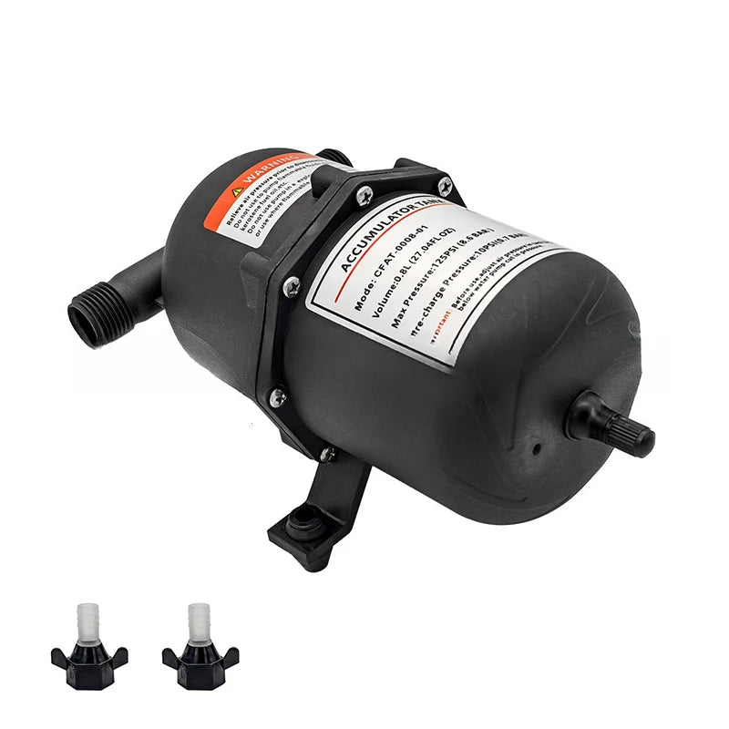 Micro Diaphragm Water Pump 0.8L Tank – RV, Yacht & Marine
