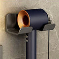 Blow Dryer Cradle Wall Mounted Functionality Available Black White Zpaxo 2 Gray