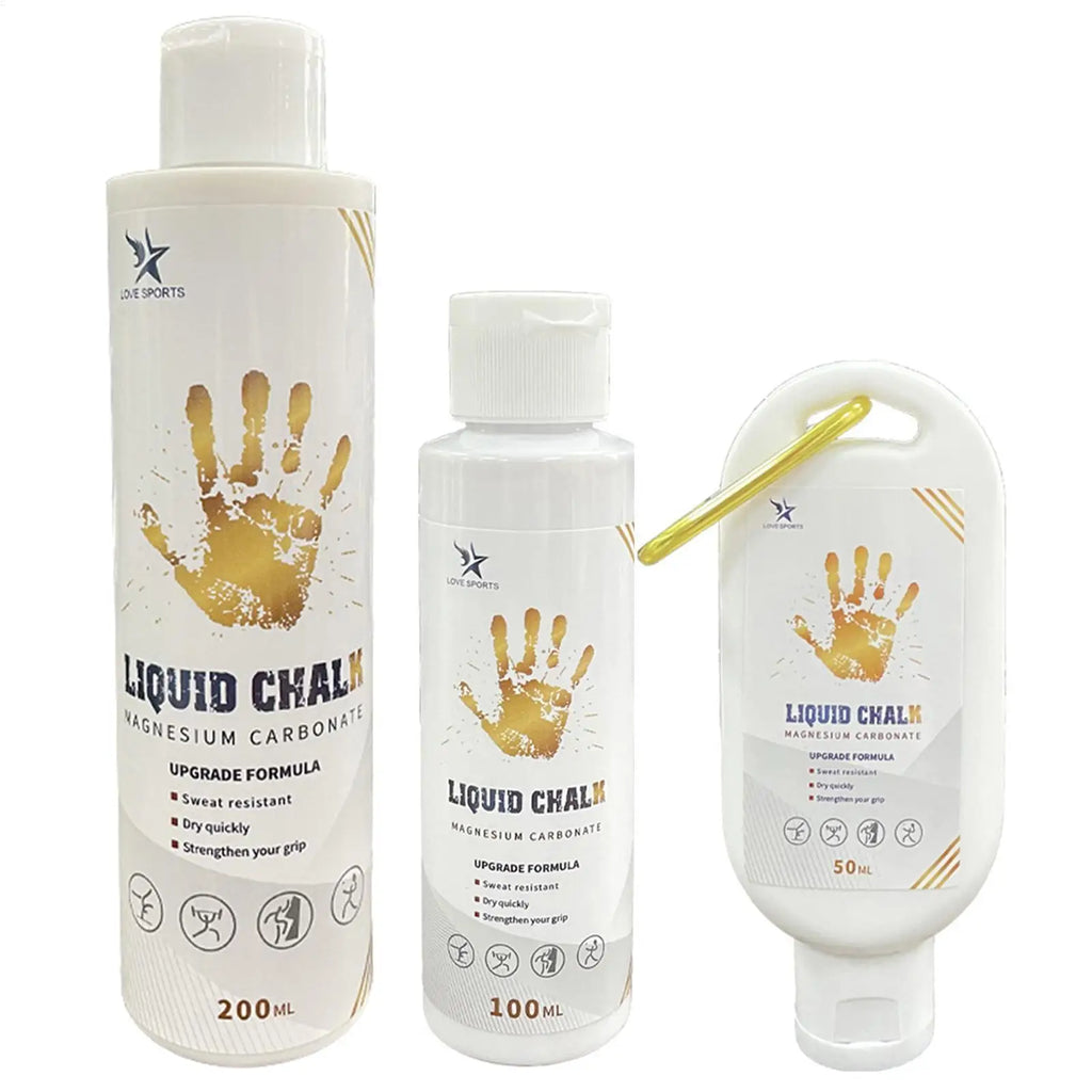 Liquid Chalk Grip 50/100/200ml – Anti-Slip Magnesium Powder Liquid Lifting Chalk Zpaxo