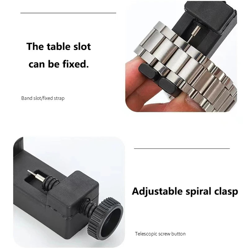 Watch chain adjustment tool - Watch repair tool - Watch steel strap - Watch chain disassembly - Length adjustment Zpaxo