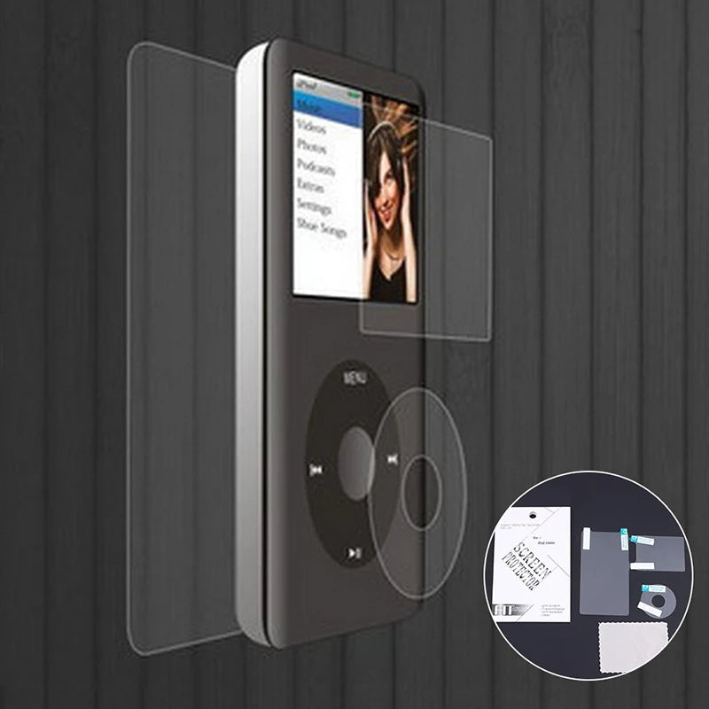 iPod Classic Protective Film – Screen, Click Wheel & Back Cover