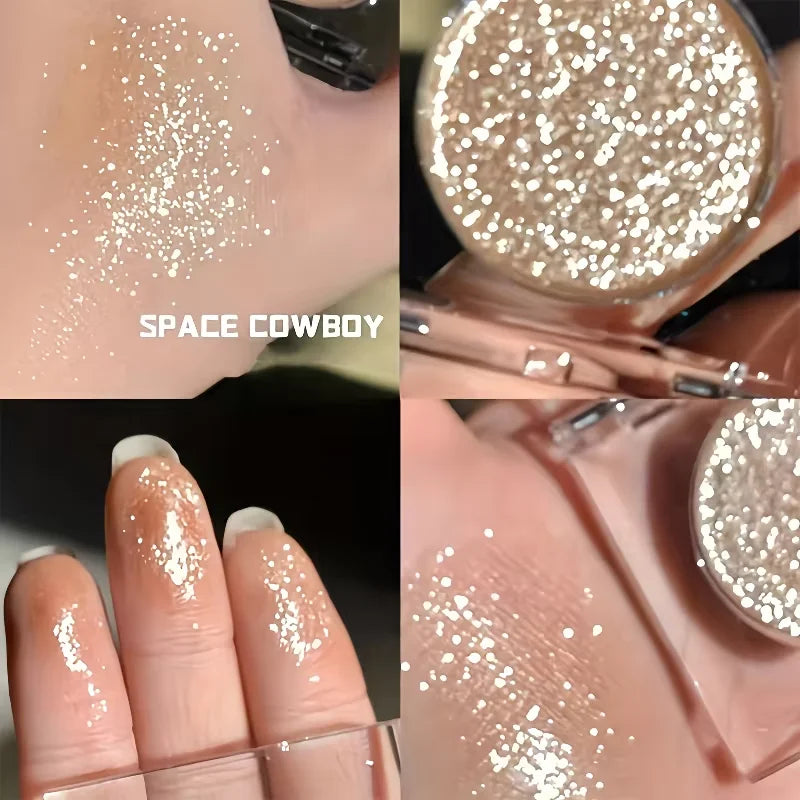 Long-lasting Glitter Eyeshadow Radiant Shine Finish Instant Zpaxo