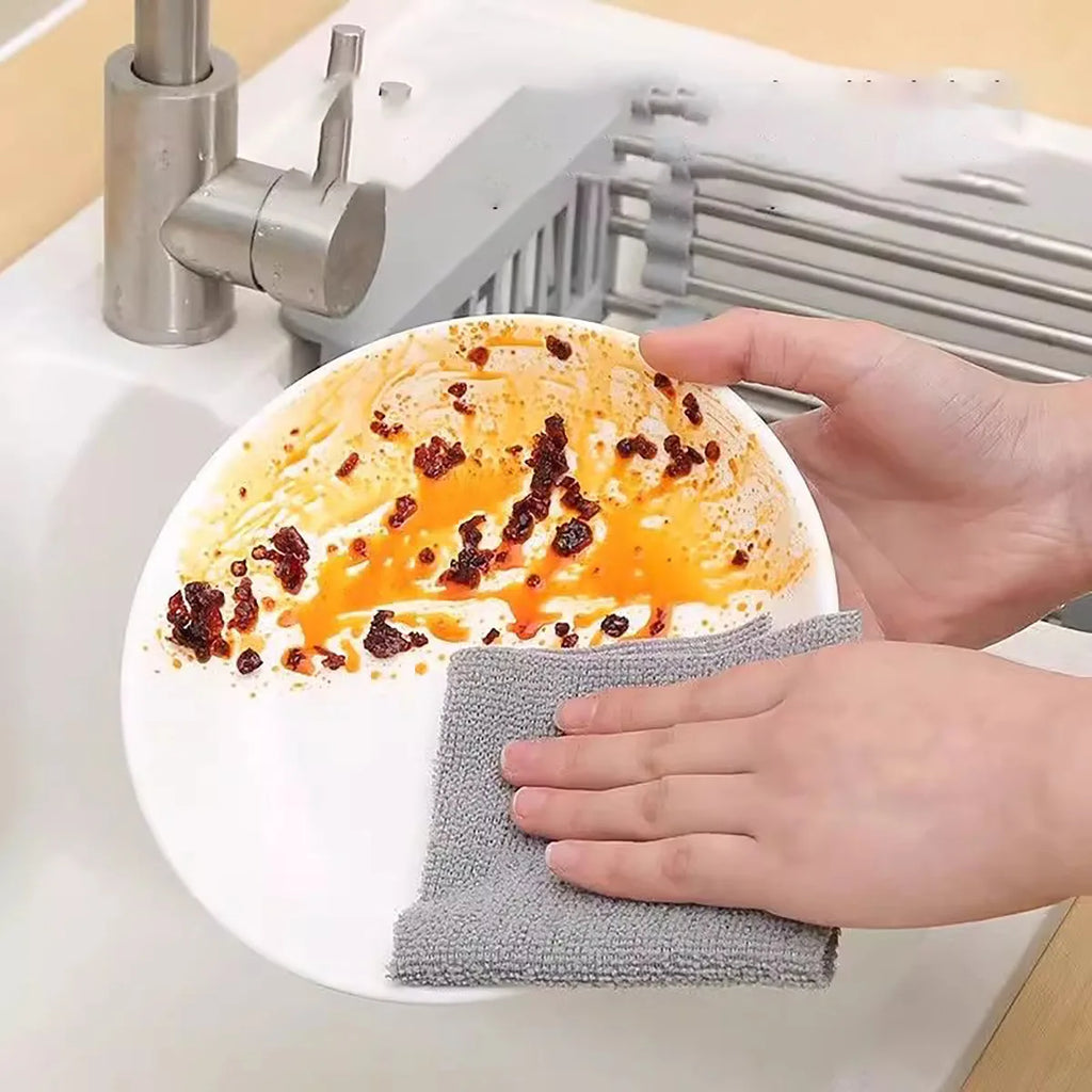 Box Pull-out Disposable Rags Kitchen Household Absorbent Microfiber