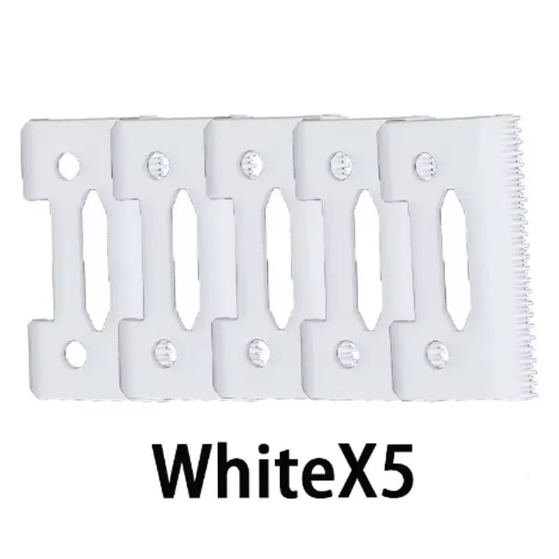 Ceramic Clipper Blades for Wahl 8148 – Zirconia Replacement Clipper Replacement Blade Zpaxo 110-WhiteX5