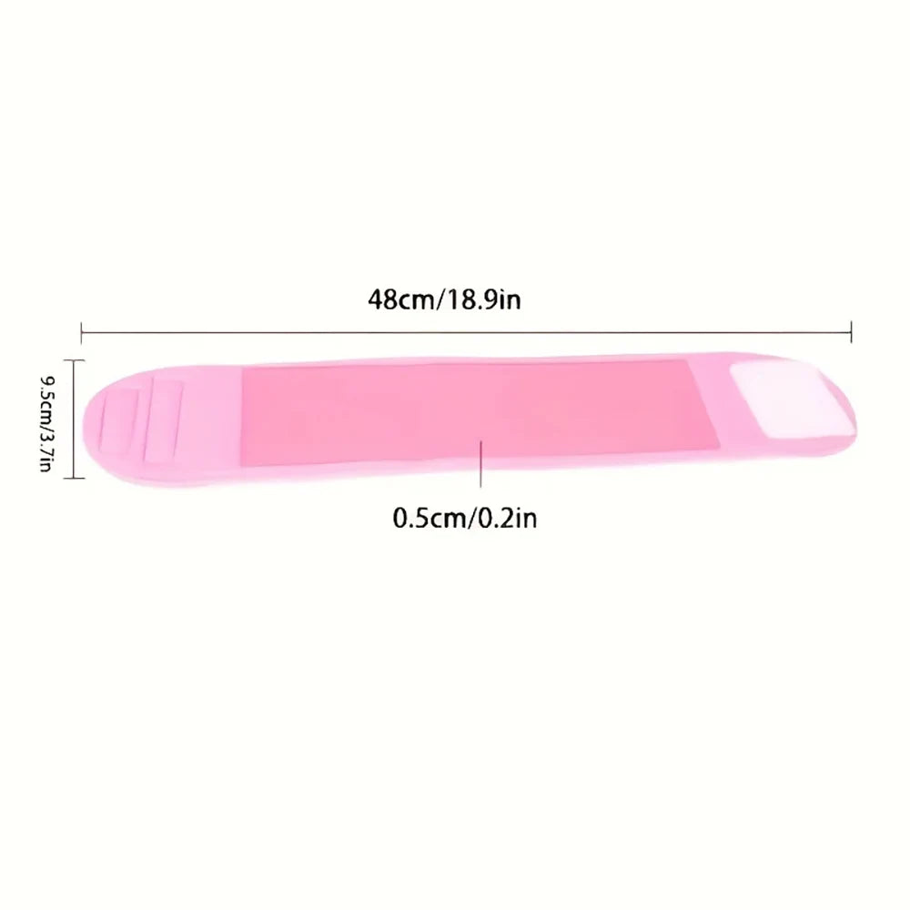 Silicone Nursing Neck Pad Strap Tightening Reusable Gel Spa Mask Zpaxo