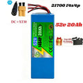 14S4P 52V 20Ah High-capacity21700 Lithium-ion Battery High-powerdual-port Fastcharging Suitable for Dual-drive Electric Scooters Zpaxo XT30 DC