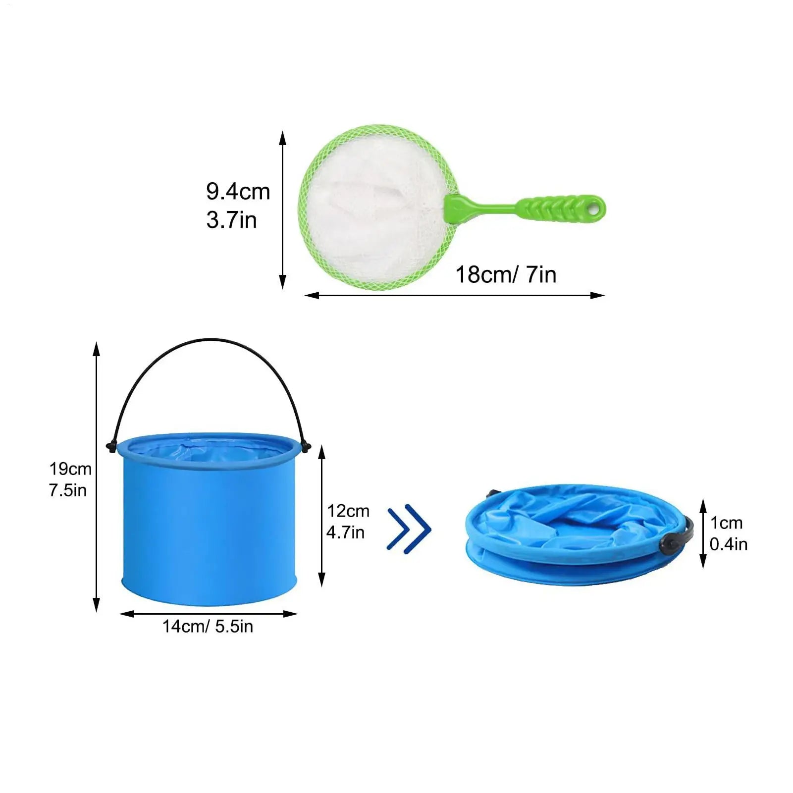 Aquarium Drip Acclimation Kit 3-Piece Adjustable Acclimator with Bucket and Net Slow Water Change Drip System for Saltwater Zpaxo